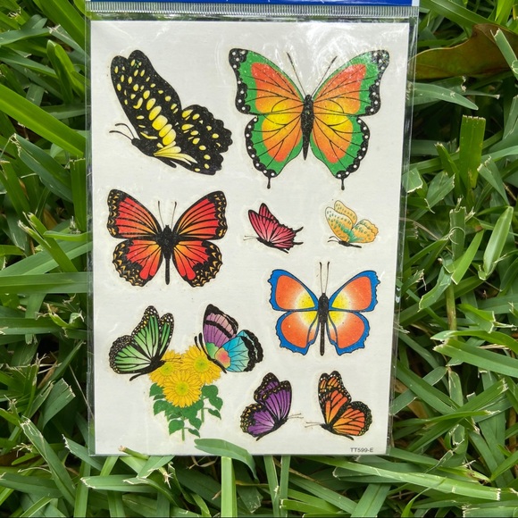 Y2K Temporary Butterfly Tattoos 🦋 - Picture 4 of 7